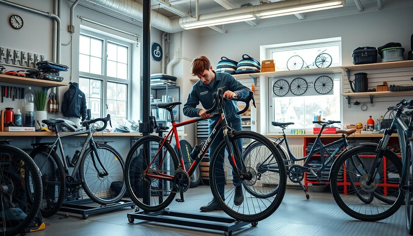 Service your bicycle with confidence